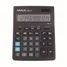Stolní kalkulačka MAUL MXl 14 - 14 míst, černá