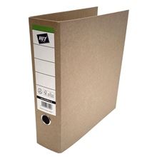 Pákový pořadač Hit Office Kraft FSC - A4, 8 cm, hnědý