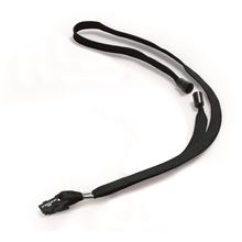 Šňůrka na krk Durable, černá, 10 ks