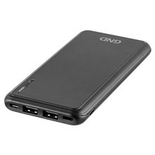 Powerbanka GND - 10000 mAh, USB-C, Lightning, černá