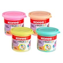 Modelovací hmota Kores MAGIK CLAY - pastelové barvy