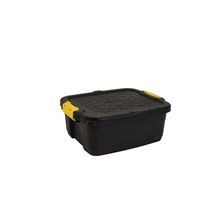 Plastová krabice Strata Heavy Duty - černá, 24 l