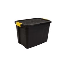 Plastová krabice Strata Heavy Duty - černá 60 l