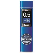 Náhradní tuhy Pentel AIN STEIN - HB, 0,5 mm, 40 ks