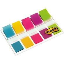 Záložky s transparentním zásobníkem Post-it - 11,9 x 43,1 mm, 5 ks