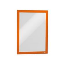 Rámečky Duraframe samolepicí A4 oranžové, 2 ks
