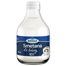 Smetana do kávy Meggle- sklo, 175 ml