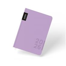 Diář denní Pastelini A5 - fialový 2026