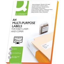 Univerzální etikety Q-Connect - bílé, 70 x 32 mm, 2 700 ks