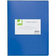 Katalogová kniha Q-Connect - A4, 10 kapes, modrá