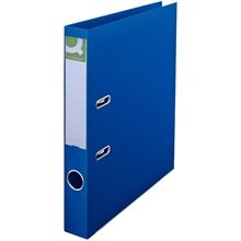 Pákový pořadač Q-Connect - A4, celoplastový, šíře hřbetu 5 cm, modrý