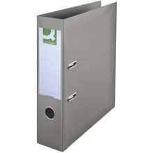 Pákový pořadač Q-Connect - A4, celoplastový, 7,5 cm, šedý