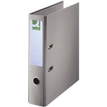 Pákový pořadač Q-Connect - A4, poloplastový, 7,5 cm, šedý
