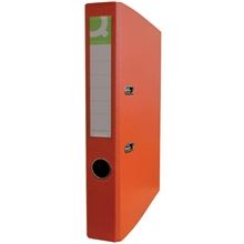 Pákový pořadač Q-Connect - A4, poloplastový, 5 cm, oranžový