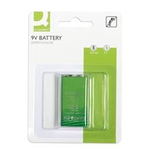 Alkalická baterie Q-Connect - 9V, 6LR61, MN1604, 1 ks