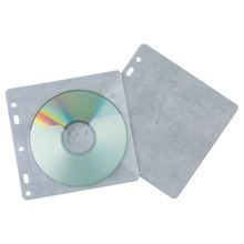 Obal na 2 CD Q-Connect - závěsný, 40 ks