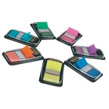 Samolepící záložky Post-it® - 25 x 43 mm, azurové
