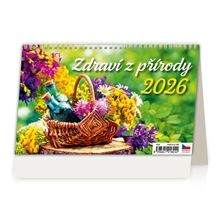 Stolní kalendář 2026 Zdraví z přírody