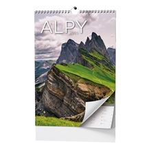 Nástěnný kalendář 2026 Alpy