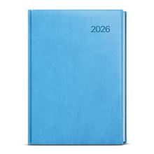 Týdenní diář 2026 Vivella - A5, světle modrý