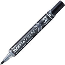 Popisovač na bílé tabule Pentel Maxiflo - flexibilní hrot, černý