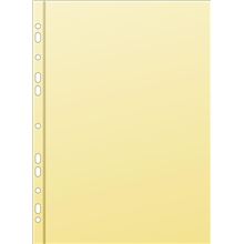 Barevné euroobaly - A4, lesklé, žluté, 50 mic, 25 ks