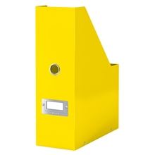 Stojan na časopisy Leitz WOW Click & Store - 10,3 cm, žlutý