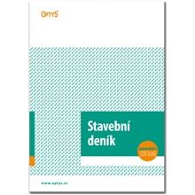 Deník stavební A4, 128 listů, číslovaný, NCR