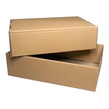 Krabice s víkem - 3vrstvá, 300 x 89 x 198 mm, nosnost 4,6 kg, 10 ks