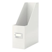 Stojan na časopisy Leitz WOW Click & Store - 10,3 cm, bílý