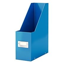 Stojan na časopisy Leitz WOW Click & Store - 10,3 cm, modrý