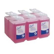 Pěnové mýdlo Scott - růžové, 1000 ml