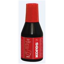Razítková barva Kores 28 ml červená