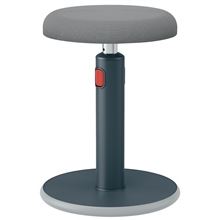 Balanční židle Leitz ERGO Cosy Stool - sametově šedá