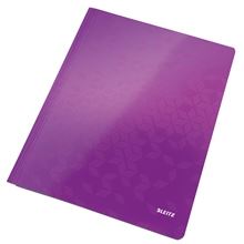 Papírový rychlovazač Leitz WOW - A4, purpurový, 1 ks