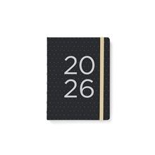 Diář Filofax Moonlight 2026 -  týdenní, A5, černý