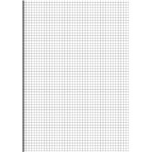 Papír, samostatné listy A3 - čtverečkované, 60g/m2, 200 listů
