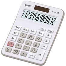 Stolní kalkulačka Casio MX 12 B - 12místný displej, bílá
