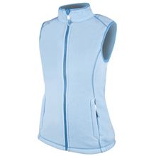 Dámská vesta fleece Janette - modrá, vel. 2XL