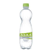 Pramenitá voda  Aquila aqualinea - jemně perlivá, 12x 0,5 l