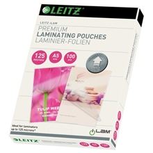 Laminovací fólie Leitz - A5, 2x 125 mikronů, čiré, 100 ks