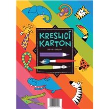 Kreslicí karton A3 - 200g/m2, 200 listů, bílý