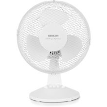 Stolní ventilátor SFE 2310WH - otočný, bílý