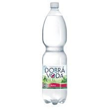 Minerální voda Dobrá voda - perlivá, 6x 1,5 l