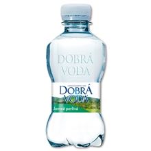 Minerální voda Dobrá voda - jemně perlivá, 8x 0,25 l