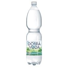 Minerální voda Dobrá voda - jemně perlivá, 6x 1,5 l