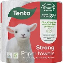 Kuchyňské utěrky Tento - extra strong, 3vrstvé, 2 role