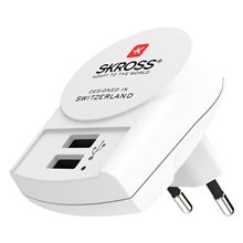 Nabíjecí adaptér Skross - 2 USB výstupy