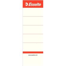 Zasouvací etikety pro pákové pořadače Esselte - 7,5 cm, 10 ks