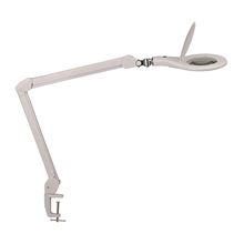 Zvětšovací LED lampa MAULmakro - k upevnění na stůl, bílá